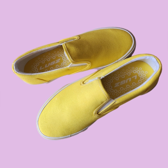 LUGZ WOMEN'S CLASSIC CLIPPER SLIP ON SNEAKERS SIZE 9 WORN ONCE - Picture 5 of 6